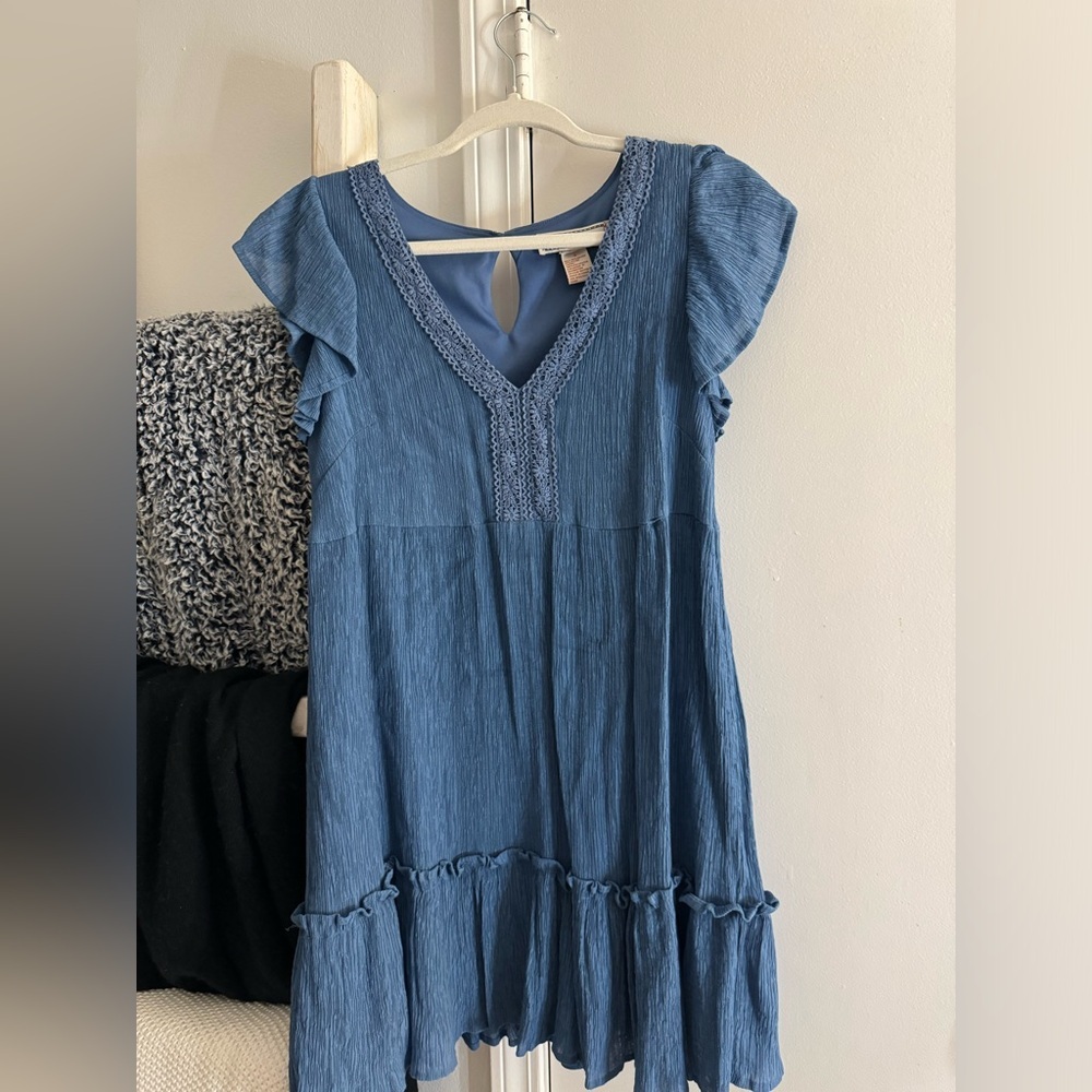 Flying Tomato Blue Womens Dress - Picture 1 of 6